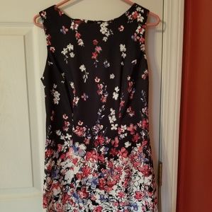 Floral print dress